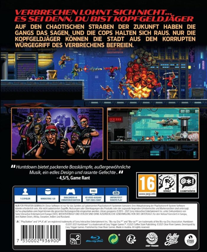 Huntdown (PS4) – Bild 2